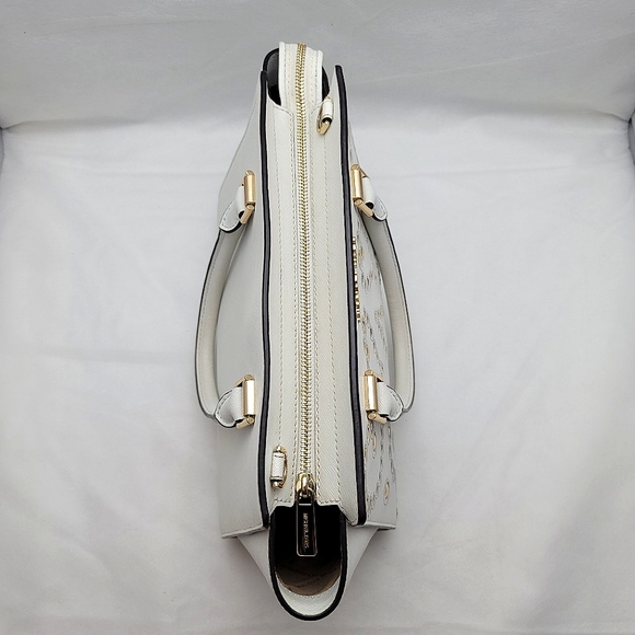 *FINAL PRICE* Michael Kors Studded Selma Medium Top Zip Leather Satchel - Picture 3 of 15